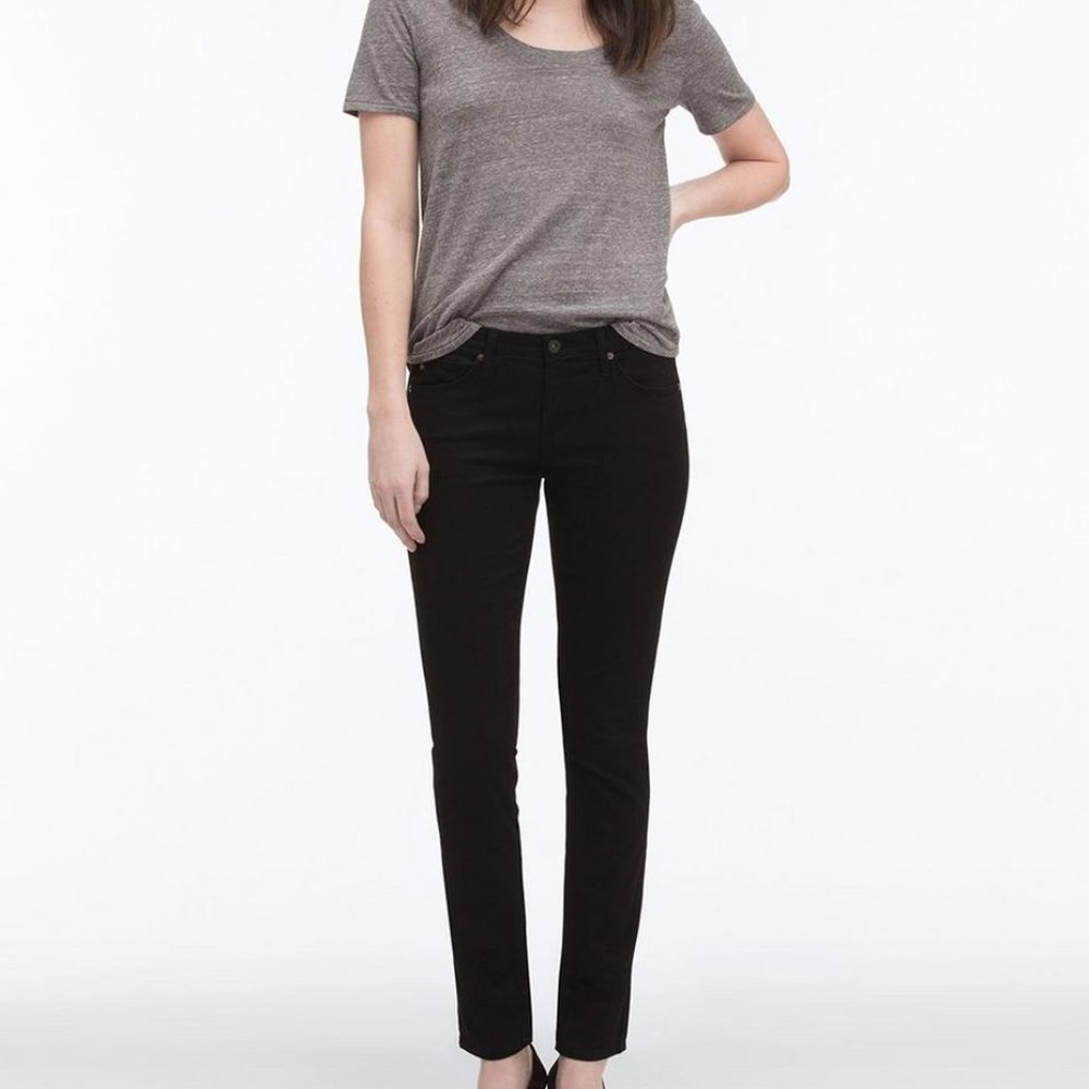 Black AG Skinny Jeans